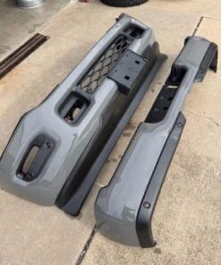 Alternative view of DODGE RAM 2019 - 2026 CERAMIC GRAY FRONT AND REAR BUMPER WITH PARKING SENSOR