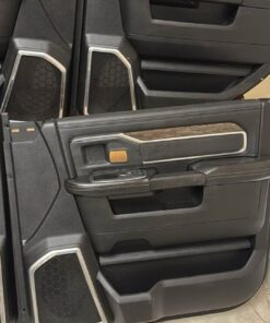 Alternative view of 2009-2018 Ram Laramie black door panels
