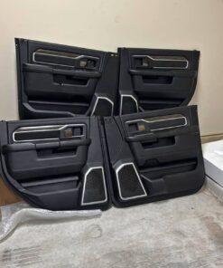 2009-2018 Ram Laramie black door panels