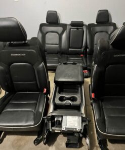 Alternative view of 2019-2023 Dodge ram front and rear seats With doors panels