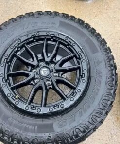Alternative view of Ram wheels and tire