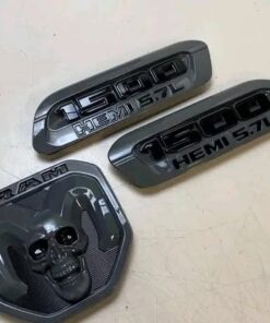 Alternative view of RAM truck Badges