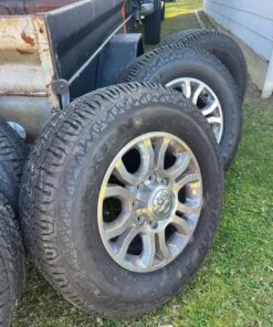 Alternative view of RAM 2500 wheels and tyres LT 275/70/18AT