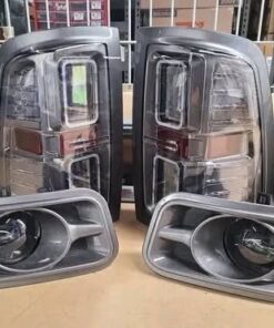 RAM XB color matched head and tail lights with fogs