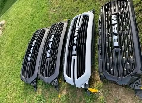 Ram painted grille for 1500 sport laramie longhorn 2019-2022 Grill - Image 5