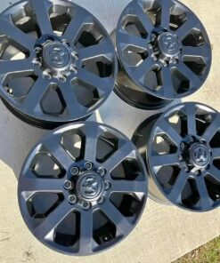Alternative view of Dodge Ram wheels