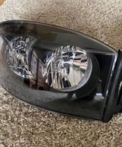 Alternative view of Dodge Ram headlight