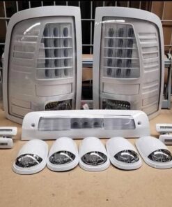 Dodge Ram taillights set, including the 3rd brake light and cab light