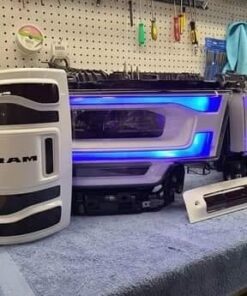 head and taillights for the 2019-2024 Dodge Ram 2500 and 3500