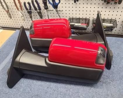 4th & 5th gen Dodge Ram Color matched towing mirrors power fold with switchback lights