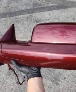 Alternative view of 4th & 5th gen Dodge Ram Color matched towing mirrors power fold with switchback lights