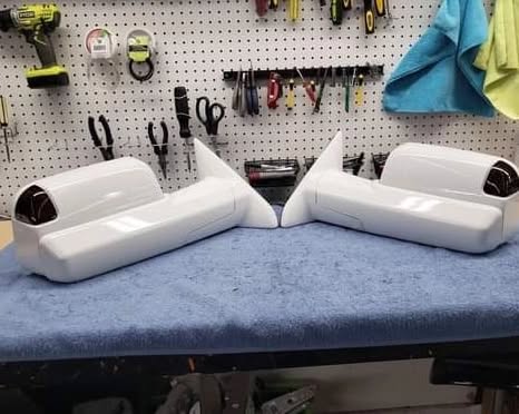 4th & 5th gen Dodge Ram Color matched towing mirrors power fold with switchback lights - Image 7