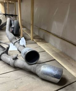 Alternative view of RAM 1500 exhaust
