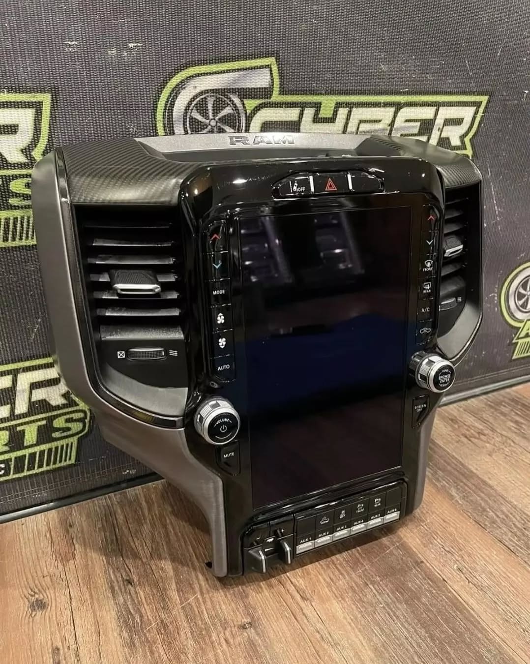 5th gen center stack Multi media module radio carbon fiber
