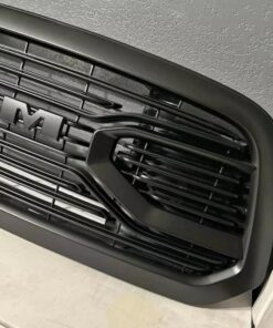 Alternative view of Brand new matte black 4th gen ram grill
