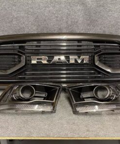 4th gen dodge ram grill ready to install painted Granite Crystal Metallic (PAU/LAU)