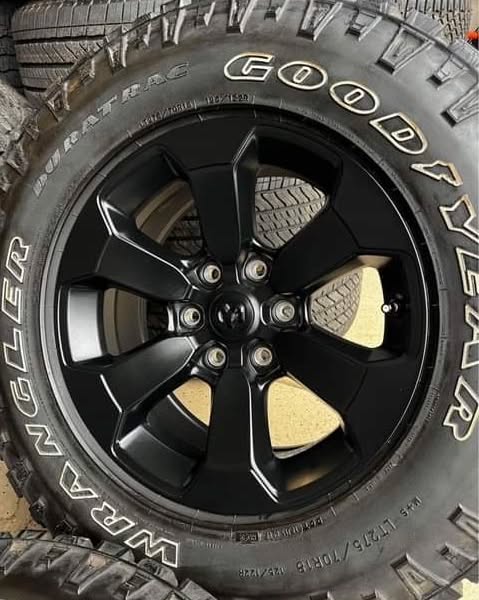 18” OEM Dodge Ram 1500 Wheels and Tires - Image 3