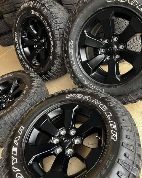 18” OEM Dodge Ram 1500 Wheels and Tires - Image 5