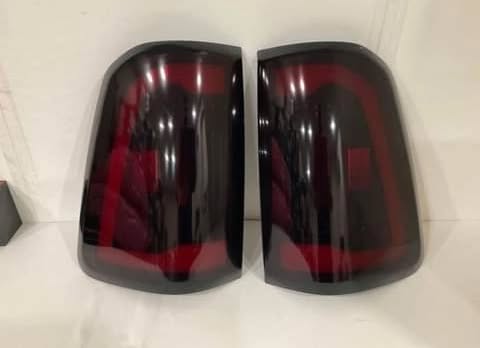 2023 DODGE RAM 1500 FULL LED TAIL LIGHTS RED SMOKED LENS