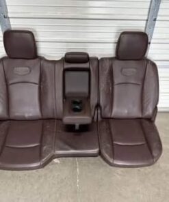 Alternative view of 2003-2018 dodge ram 1500 2500 brown leather longhorn front and rear seats