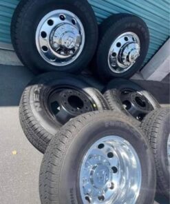 Alternative view of RAM Rims and Tires