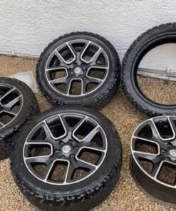 Ram 22” oem 6 lug wheels and tires