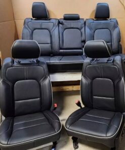 2022 Dodge Ram 1500 Series Front and Rear Leather Seats