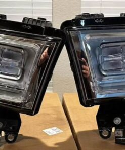 Alternative view of 2024 Limited longhorn RAM 2500 LED headlights