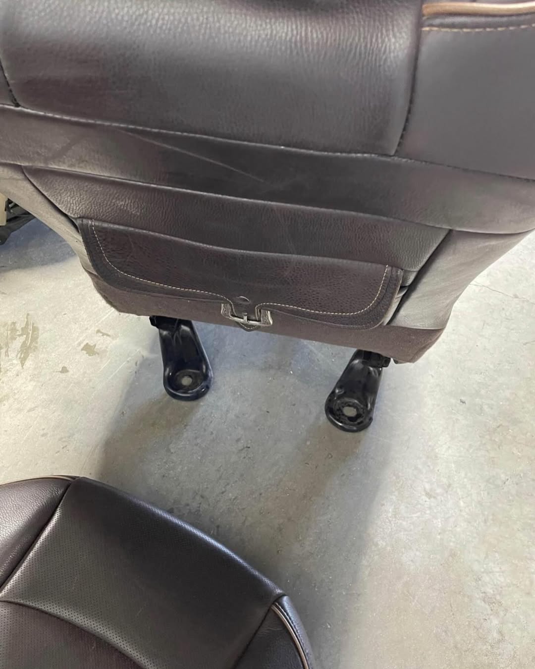 2009-2018 Dodge Ram 2500 3500 brown leather longhorn front and rear seats - Image 7