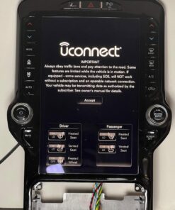 Alternative view of RAM 1500 2014-2024 UAX Navigation Radio