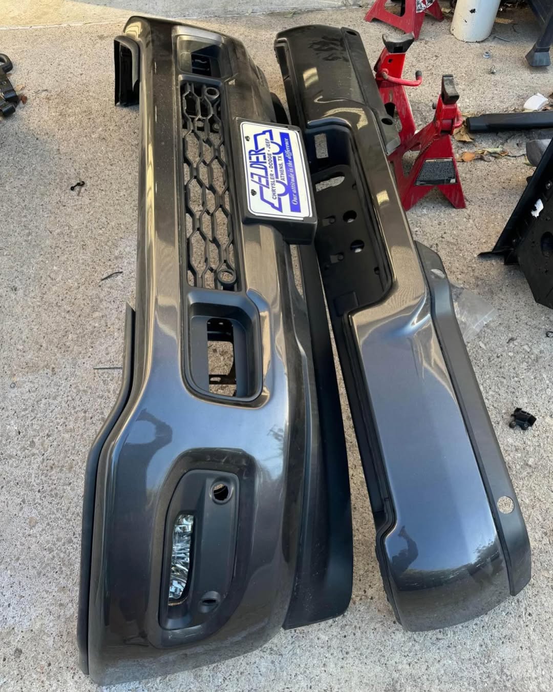 ram 2500 3500 front and rear bumpers