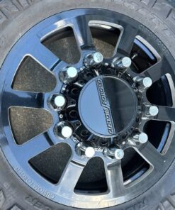 Alternative view of Ram 4500 5500 10×225 Direct Bolt On 24” Wheels 37” Nittos