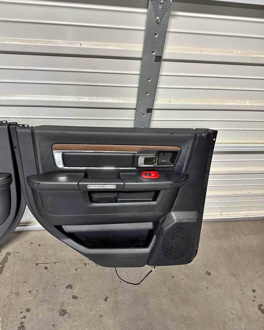 Dodge Ram 1500 2500 black Laramie crew cab door panels - Image 2