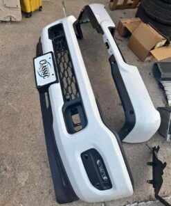 White Ram 2500 front and rear Bumpers