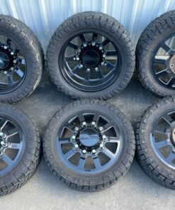 Ram 4500 5500 10×225 Direct Bolt On 24” Wheels 37” Nittos