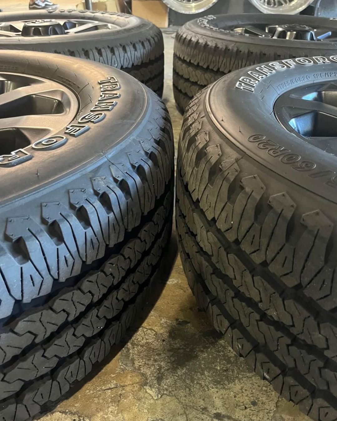 20 inch Original RAM 2500 / 3500 Wheels w/ Firestone Transforce Tires 285/60R20 - Image 4