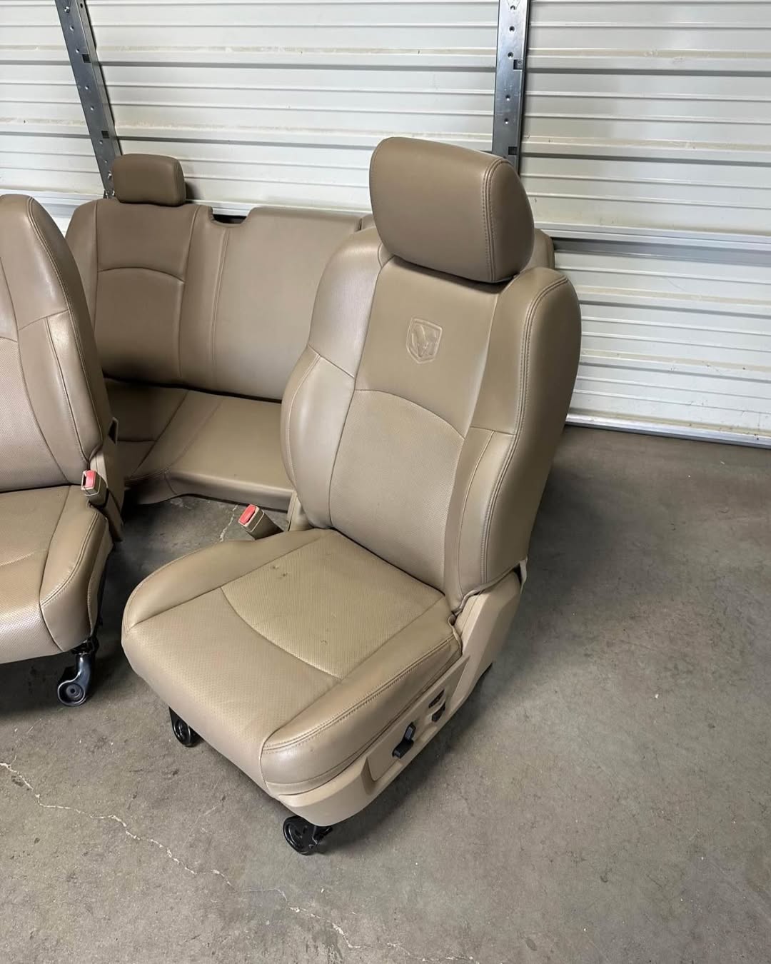 2003-2018 Dodge Ram 1500 2500 Tan Leather Laramie Seats