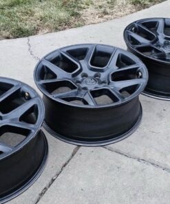 22inch  oem black wheels dodge ram 2023 6lugs