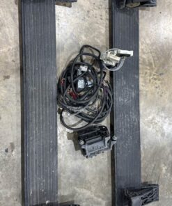 Alternative view of Ram 1500 single cab power running boards