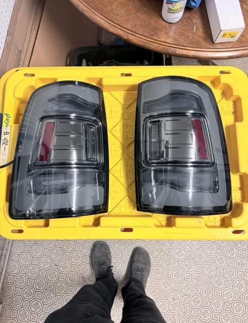 2009-2018 Dodge Ram LED Smoked Tail Lights